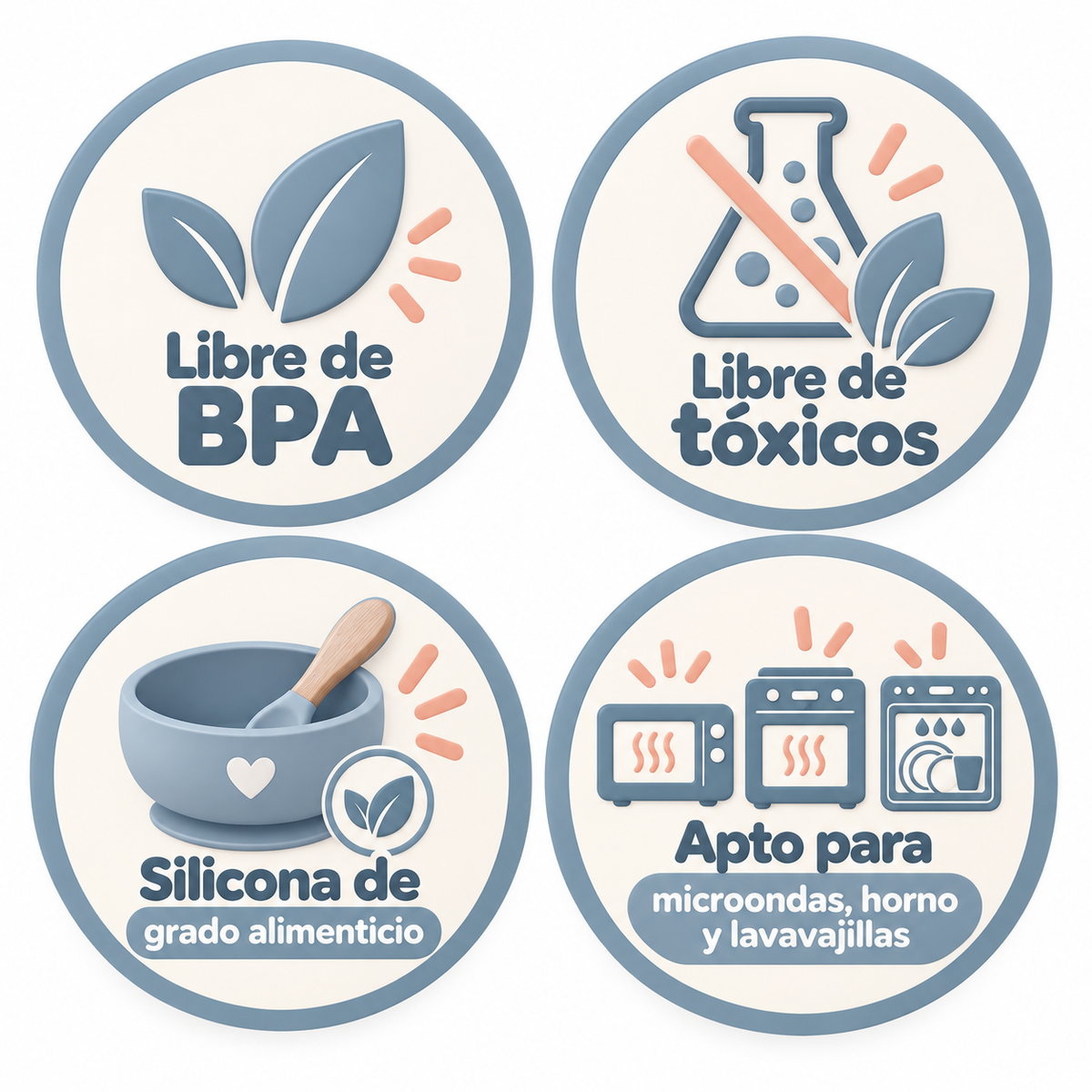 Kit de alimentación bebes